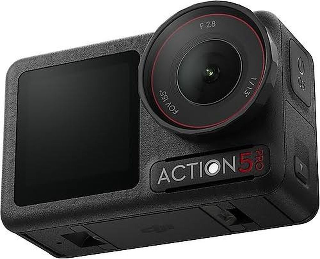 Action 5 Pro aksion kamerası - Geniş bucaq obyektiv: f/2.8 diafraqma