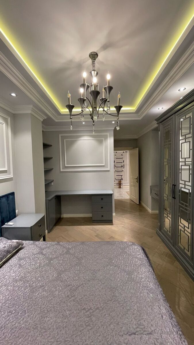 4-otaqlı yeni tikili, Elmlər Akademiyası m., 140 m² — Daşınmaz əmlak, Bakı (7)