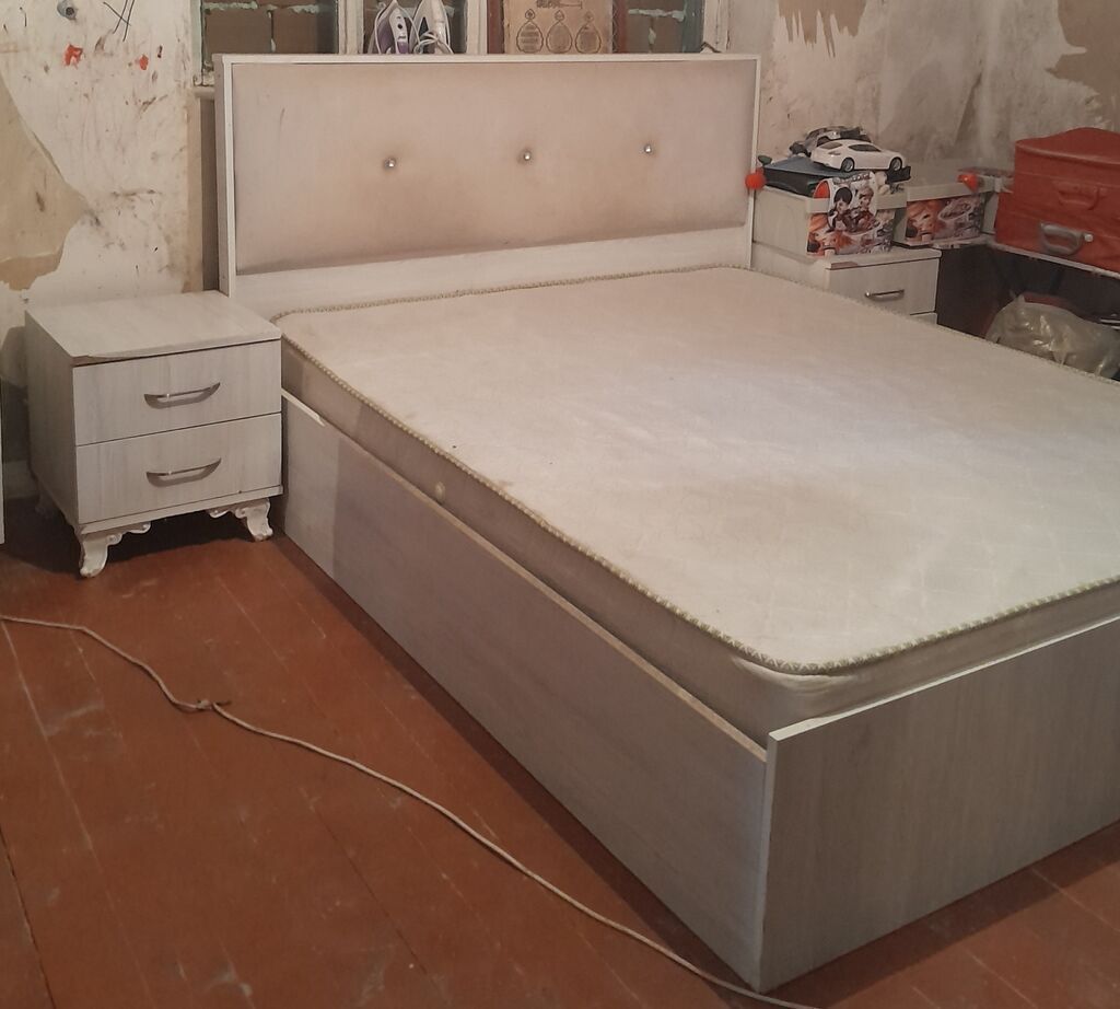 Yataq otağı mebel dəsti — çarpayı, qarderob, komod, tualet masası — Yataq otağı mobilya dəstləri, Bakı (2)