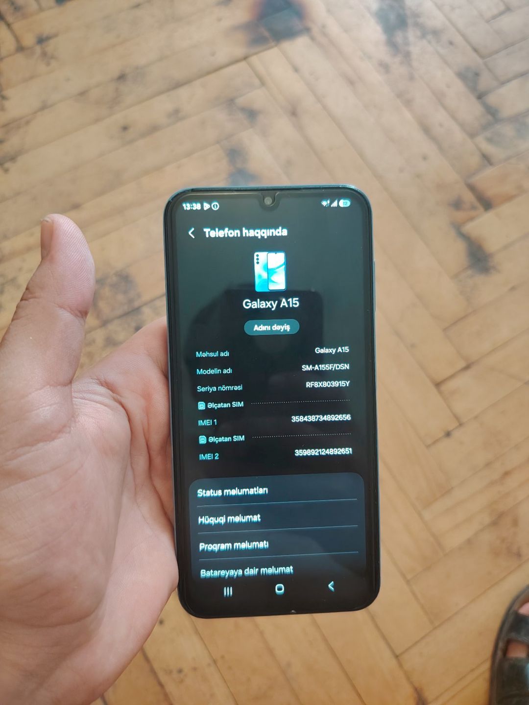 Samsung Galaxy A15 Brave Black 128GB/6GB — Smartfonlar, Bakı (4)