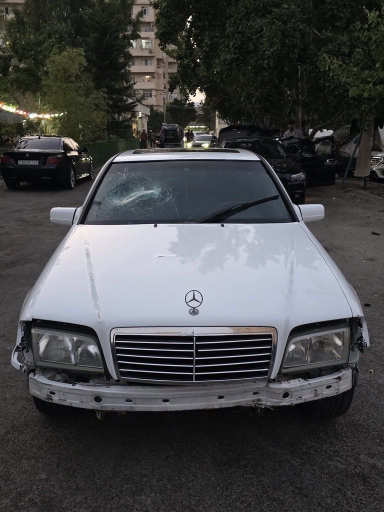 Mercedes C 200, 2.0 L, 1998 il, 245 600 km — Avtomobillər, Bakı (2)