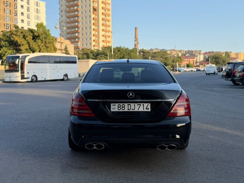 Mercedes S 350, 3.5 L, 2006 il, 500 014 km — Avtomobillər, Bakı (11)