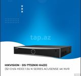 Hikvision - DS-7732NXI-K4(D) NVR 32 ch — SMARTECS AZ — Təhlükəsizlik sistemləri