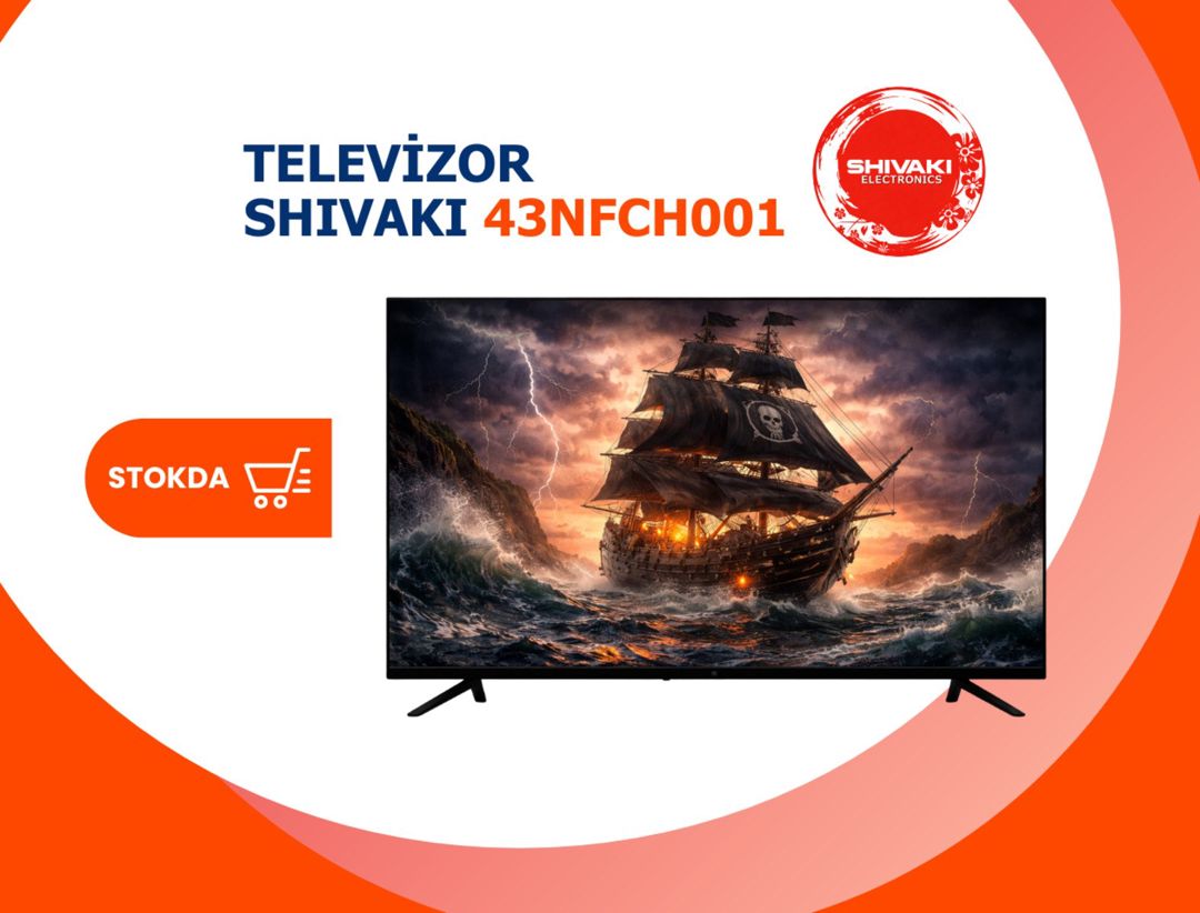 Televizor Shivaki 43NFCH001 — Elektronika, Bakı