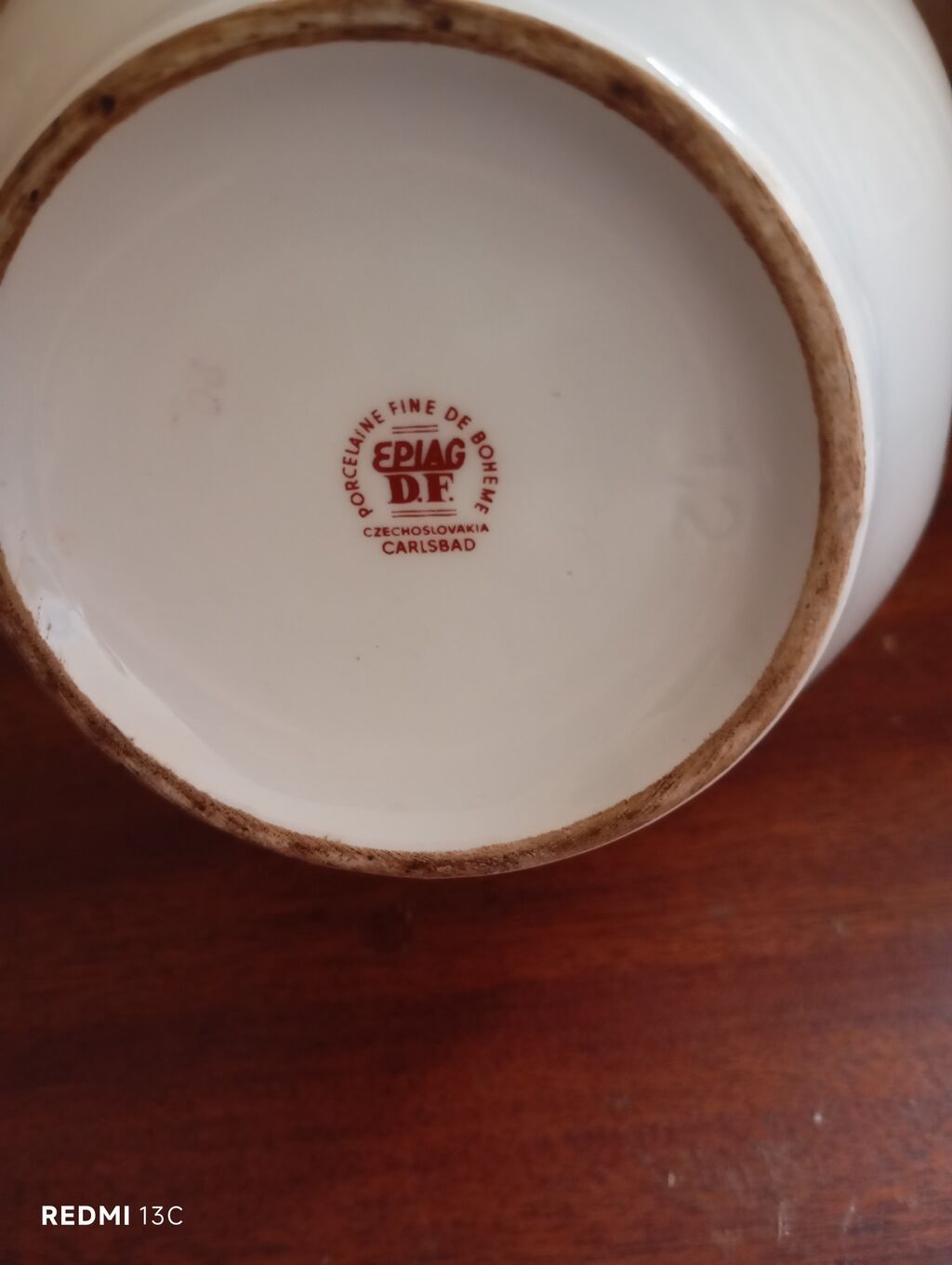 Çay dəsti, rəng - Ağ, Farfor, Epiag, Çexiya — Mallar, Bakı (3)
