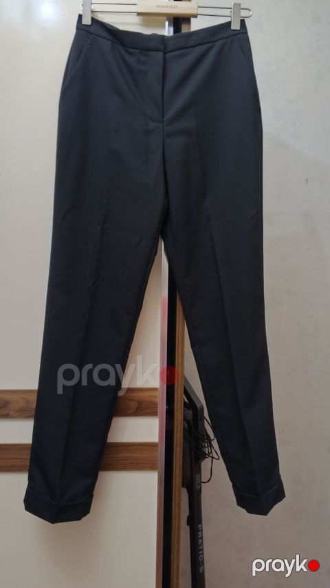 Şalvar, Mango, XS, rəng - Qara
