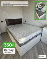 Çarpayı – 160×200 sm - Mexanizm: açılan, bazalı (yuxarı qalxan — Mebel