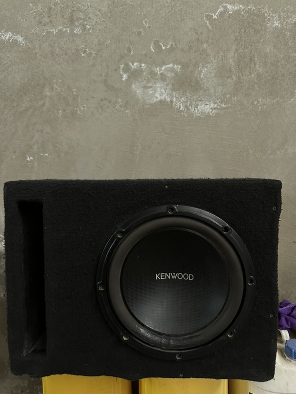 Kenwood subwoofer – qutu ilə - Marka/model: Kenwood bass hoparlör — Elektronika, Xudat