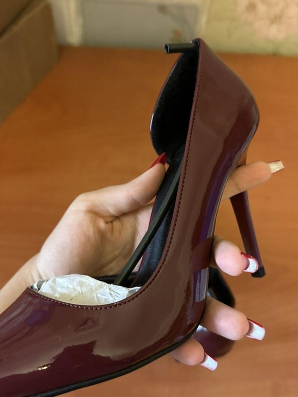 Tuflilər, Ölçü: 34, rəng - Qırmızı, Yeni — Şəxsi əşyalar, Bakı (6)