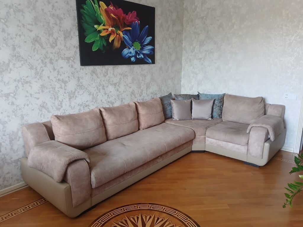 Künc divan satılır 300₼.açılır,baza yoxdur.Ünvan yeni Günəşli9539 — Mebel, Bakı