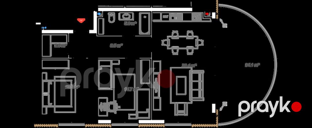 Satılır 3 otaqlı yeni tikili 114.3 m² — Mənzil, Bakı (7)