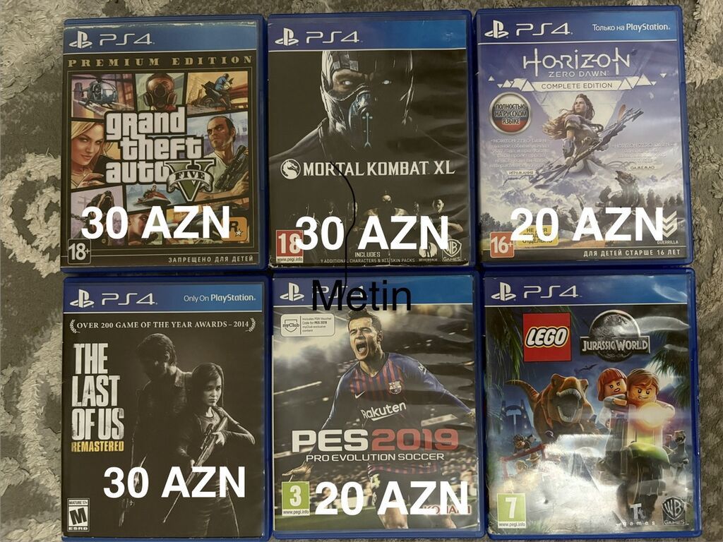 PS4 oyun diskləri və orijinal kutular - Grand Theft Auto V – Premium — Elektronika, Digah