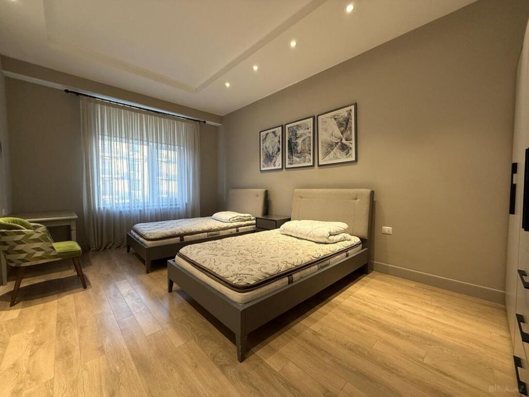 İcarəyə verilir 4 otaqlı yeni tikili 180 m² — Mənzil, Bakı (6)