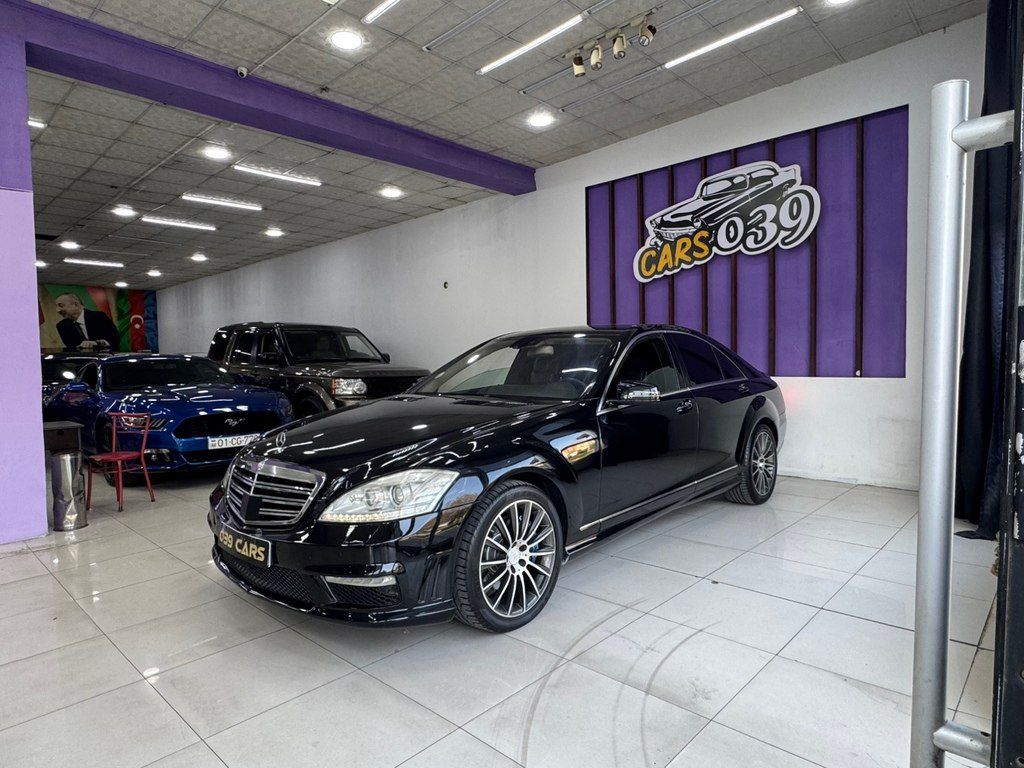 Mercedes S 350, 3.5 L, 2006 il, 244 000 km — Avtomobillər, Sumqayıt (4)