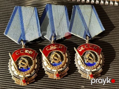 Sovet dövrünə aid 3 ədəd medal dəsti Qiymət 1 ədədinə ayitdi - Model — Bakı
