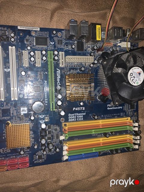 ASRock P45TS əsaslı masaüstü kompüter hissələri dəsti Tərkib: - Ana — Bakı