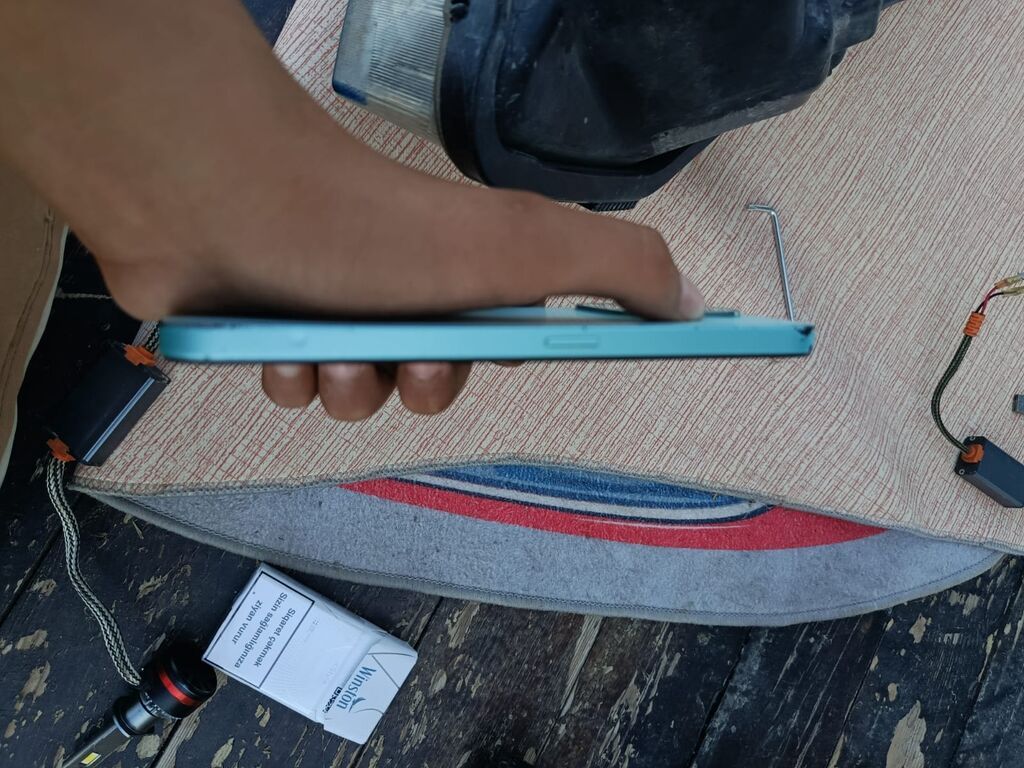 Honor X6c, 128 GB, rəng - Mavi, Barmaq izi — Honor, Digah