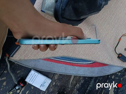 Honor X6c, 128 GB, rəng - Mavi, Barmaq izi