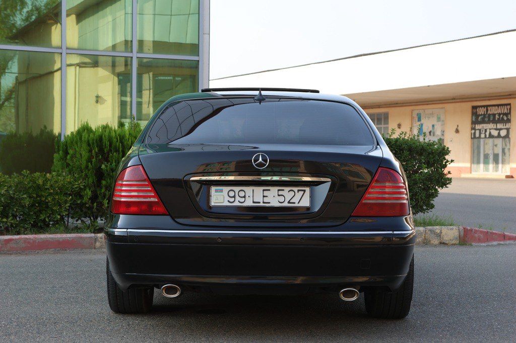 Mercedes S 320, 3.2 L, 2000 il, 326 236 km — Avtomobillər, İmişli (8)