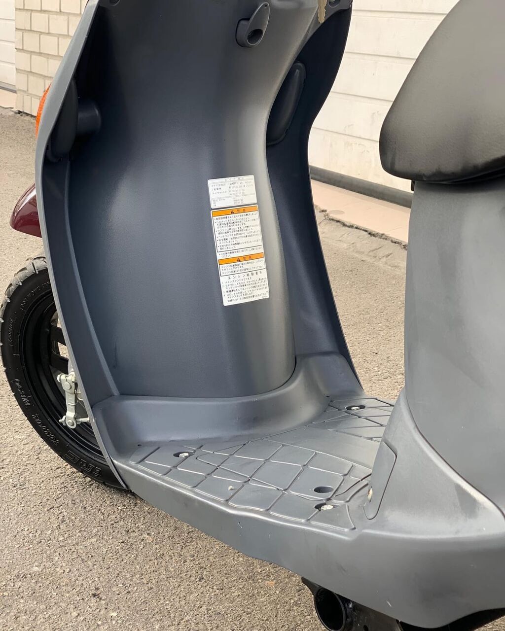 Suzuki Let’s 4 skuter - Rəng: tünd qırmızı/gri iki rəngli kuzov - — Avto, İsmayıllı (6)