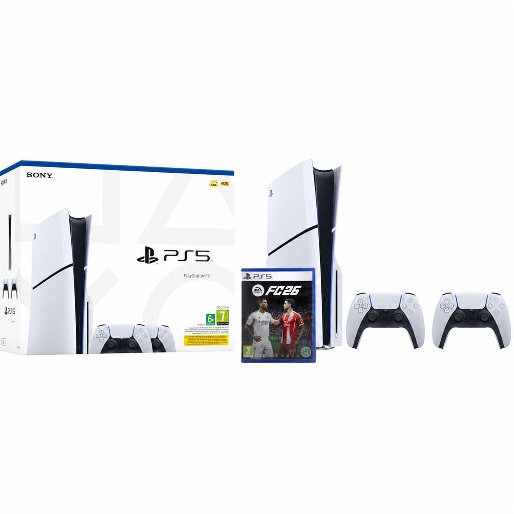 Sony PlayStation 5 slim 1tb (PS5) bundle Məzmun: - PS5 konsolu — Elektronika, Qusar