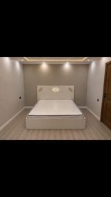 Yeni, İkinəfərlik çarpayı, Bazalı, Matras ilə, Siyirməsiz — asiya — Furniture