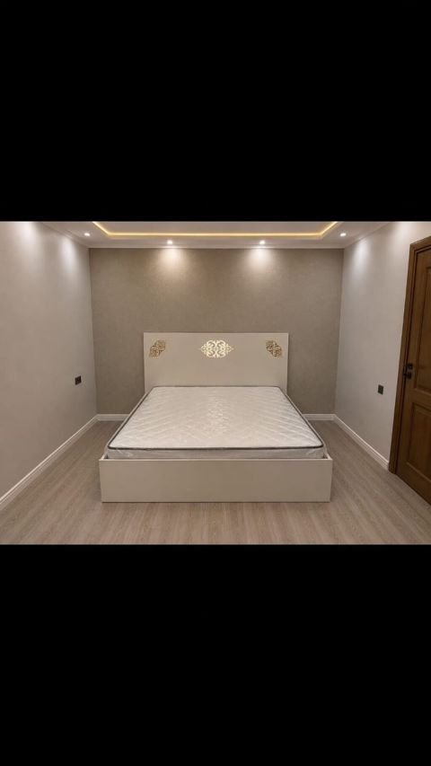 Yeni, İkinəfərlik çarpayı, Bazalı, Matras ilə, Siyirməsiz — asiya — Çarpayılar