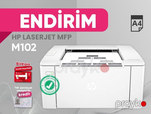 Printer HP LaserJet Pro M102a (G3Q34A) — Bakı