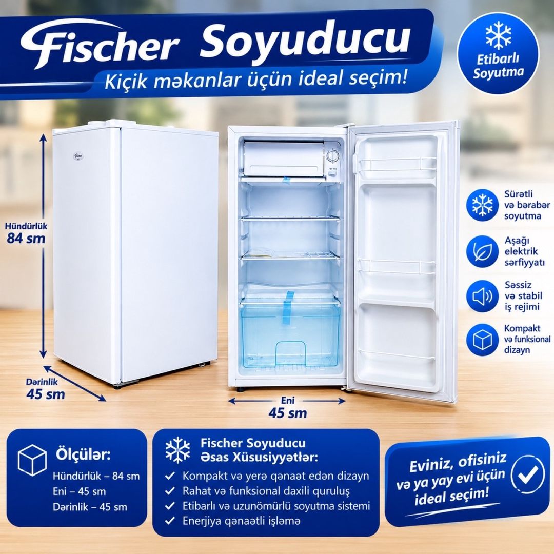 Soyuducu Fischer — Mallar, Bakı