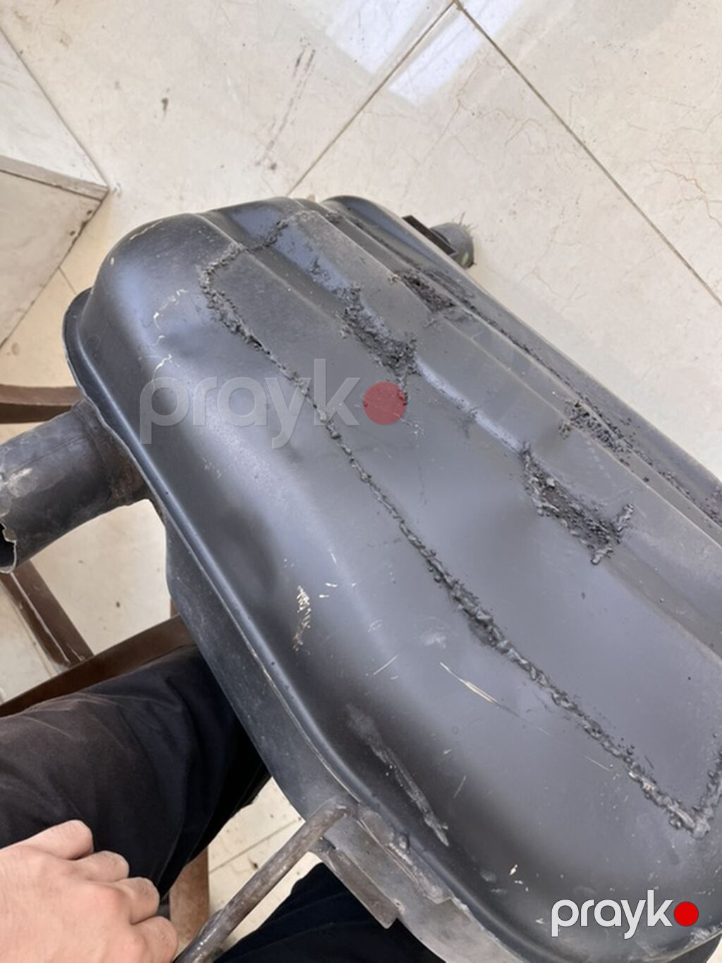BMW 7 Seriyası üçün orijinal səsboğucu/müffler komplekti - — Ehtiyat hissələri, Digah (4)