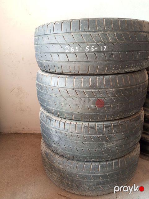 265/65 R17 .Prado Mitsubisin mawinlarinin razmeridi en cox.yaxwi