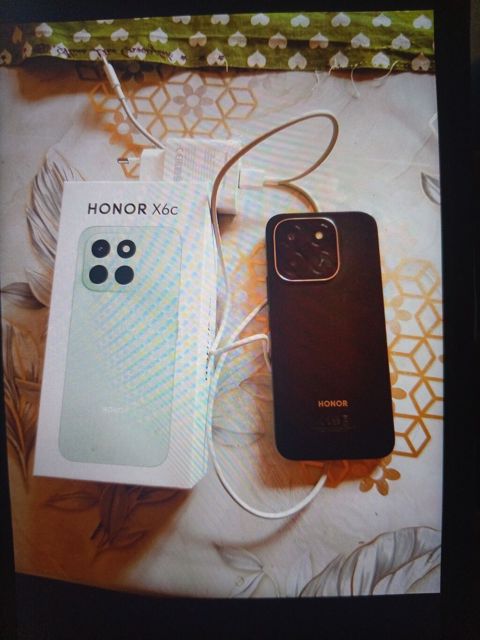 Honor X6c smartfon, qara rəng