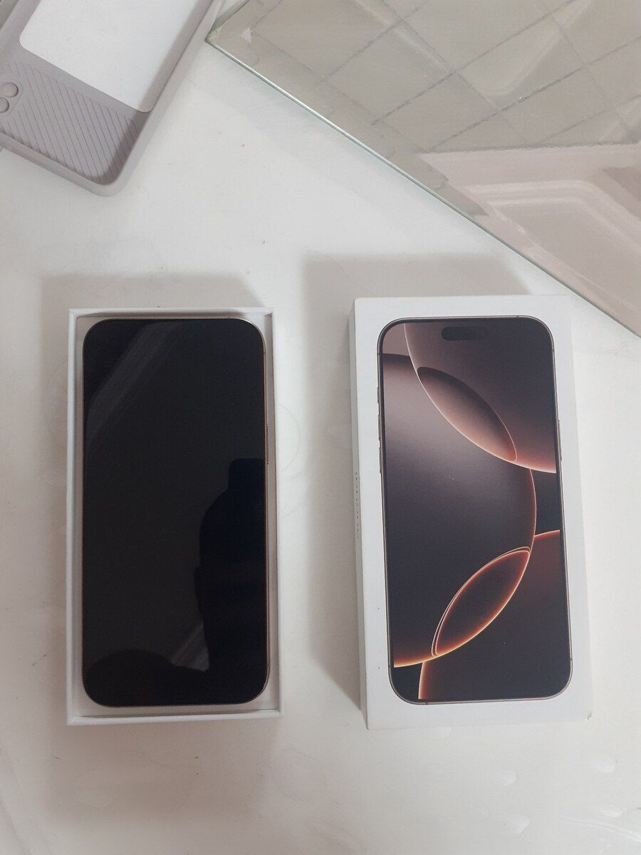 Apple iPhone 16 Pro Max Desert Titanium 256GB/8GB — Smartfonlar, Bakı