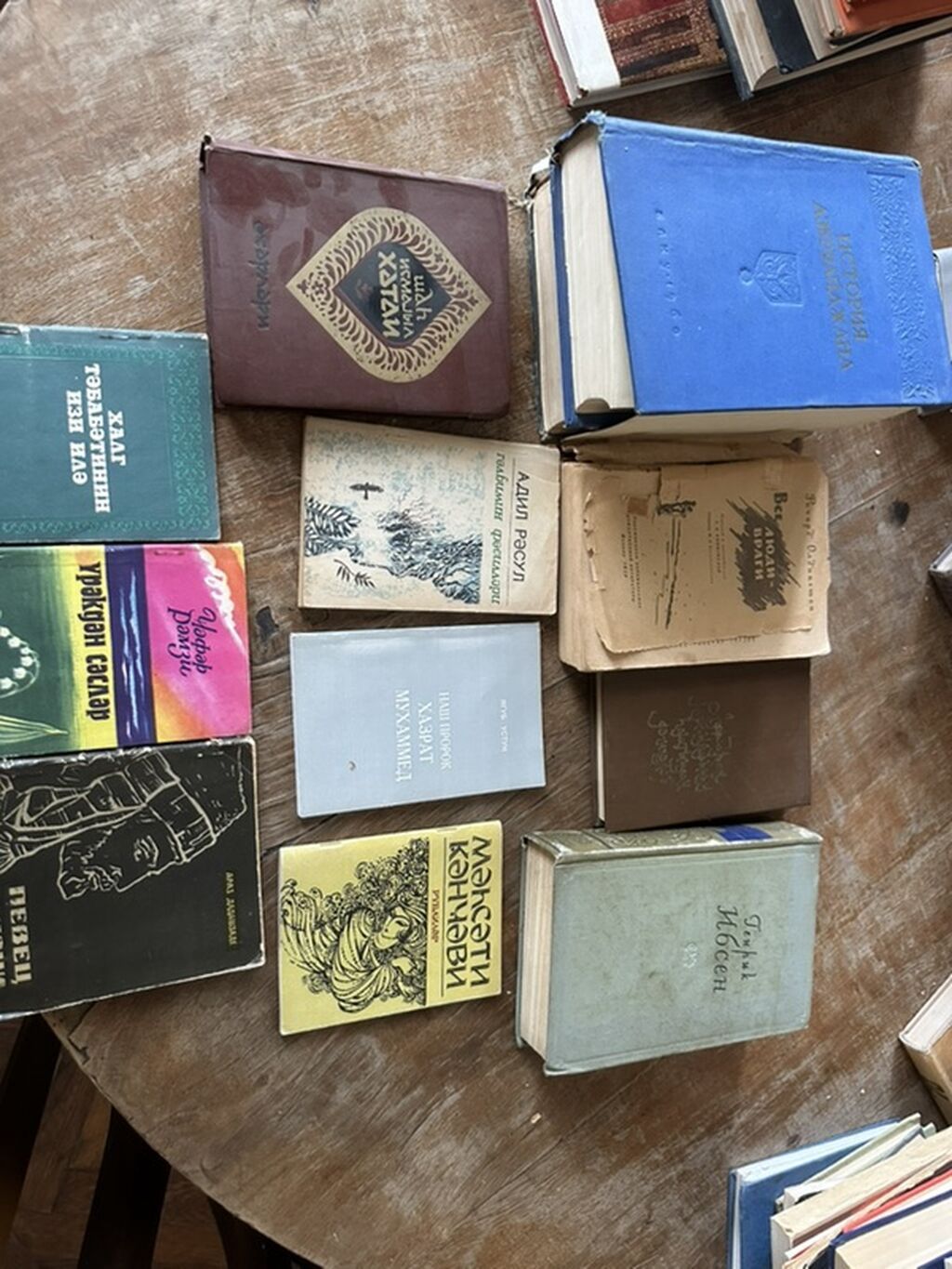 Kolleksiya: Azərbaycan, rus və qismən fars/ərəb qrafikalı nəşrlərdən — Kitablar və jurnallar, Bakı (10)
