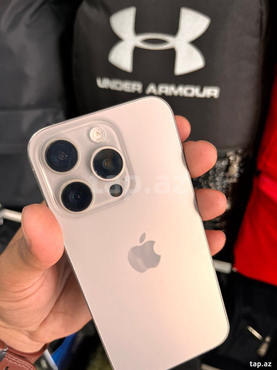Apple iPhone 15 Pro Natural Titanium 128GB/8GB — Telefonlar və qadjetlər, Bakı (8)