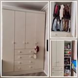 Oğlan və qız üçün, İşlənmiş, 4 qapılı, Düz dolab — Mebel