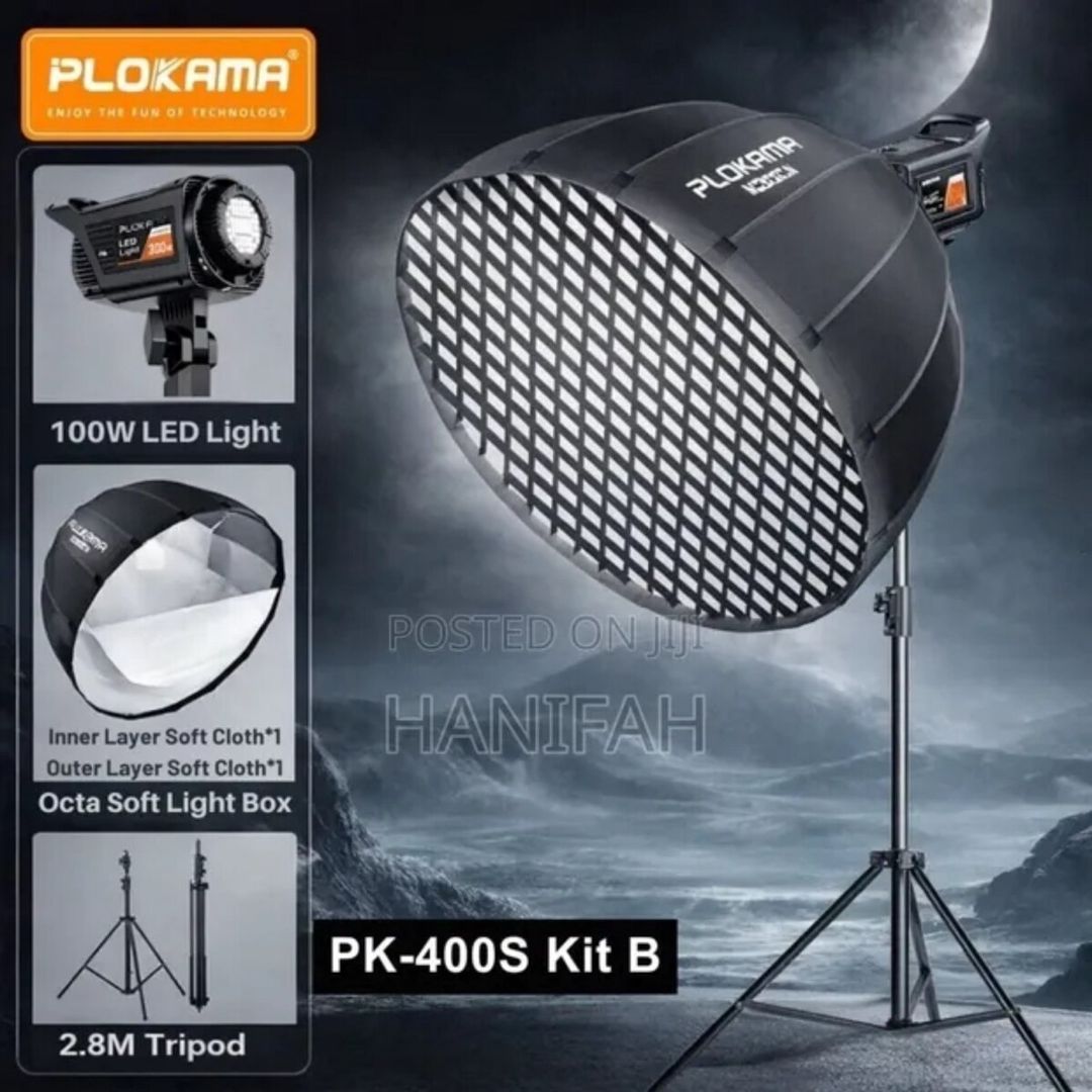 LED Soft Box işıq dısti Plokama 400S kit B — Elektronika, Bakı (3)