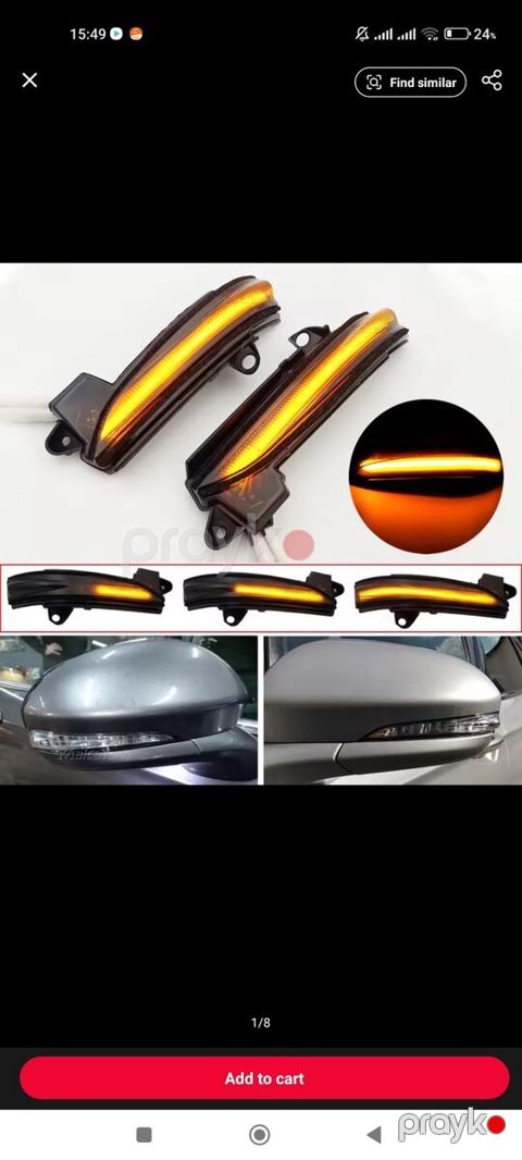 Ford Fusion dönmə işığı