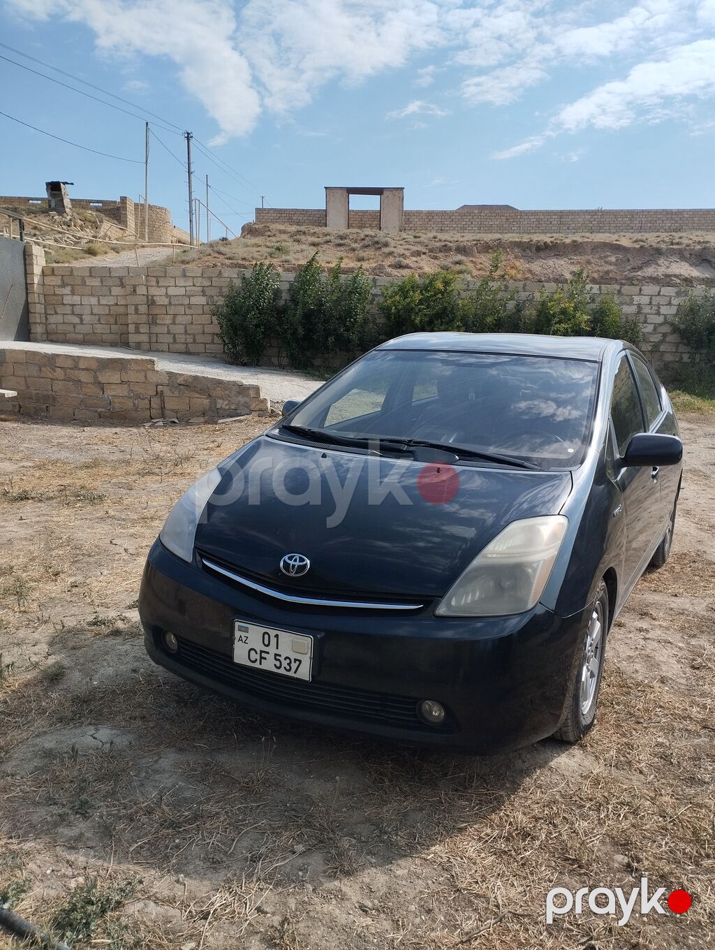 Toyota Prius (2-ci nəsil) hibrid hetçbek - Rəng: qara - Kuzov: 5 — Avtomobillər, Sumqayıt (2)