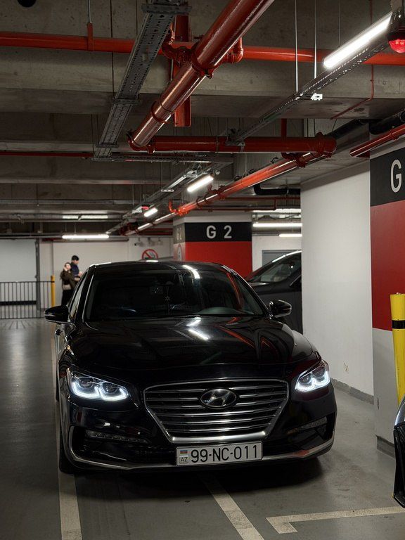 Hyundai Grandeur, 2.2 L, 2017 il, 194 300 km — Avtomobillər, Bakı (5)