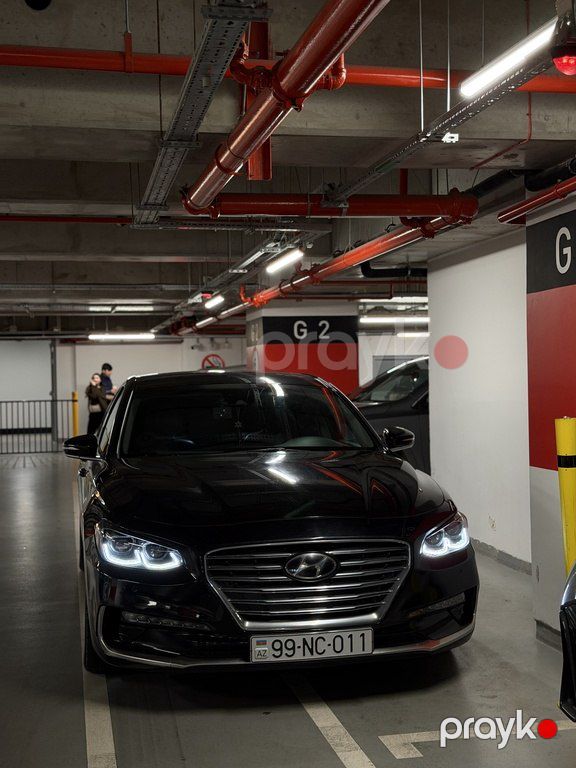 Hyundai Grandeur, 2.2 L, 2017 il, 194 300 km — Avtomobillər, Bakı (5)