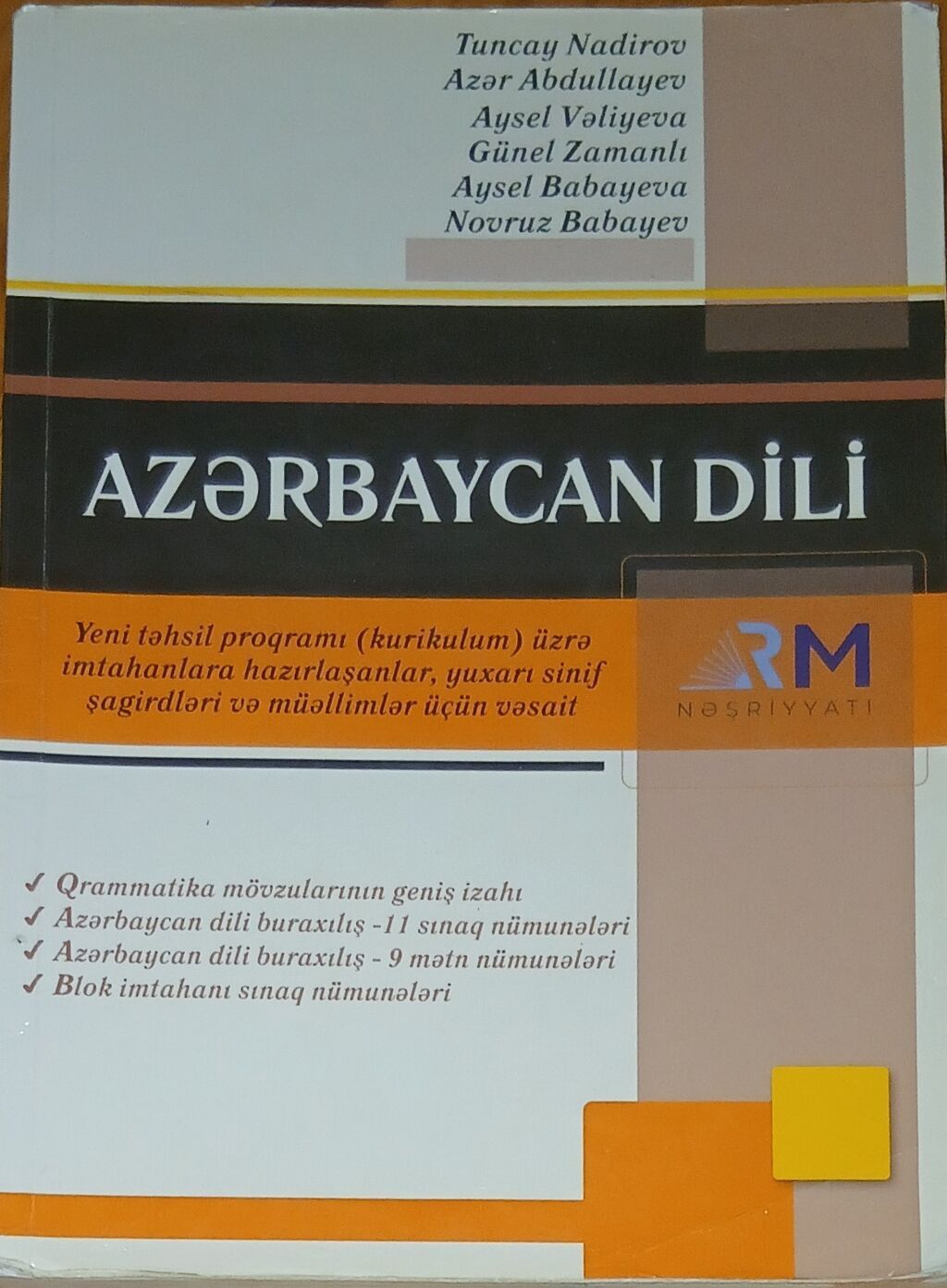 Məhsul: “Azərbaycan dili” hazırlıq vəsaiti (RM Nəşriyyatı) — Kitablar və jurnallar, Bakı