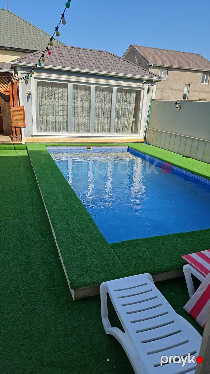 İcarəyə verilir 5 otaqlı həyət evi/bağ evi 360 m² — Ev, villa, Bakı (2)