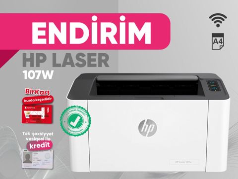 Printer "HP Laser 107W (4ZB78A)" — Bakı