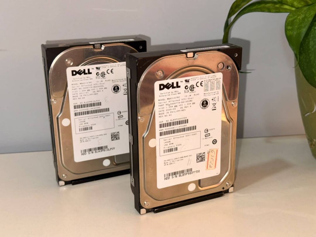Dell 146GB SAS Server HDD — Elektronika, Bakı
