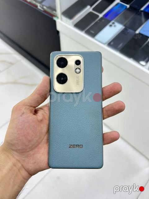 Infinix Zero 30, 256 GB, rəng - Göy, Simsiz şarj, Face ID — Gəncə