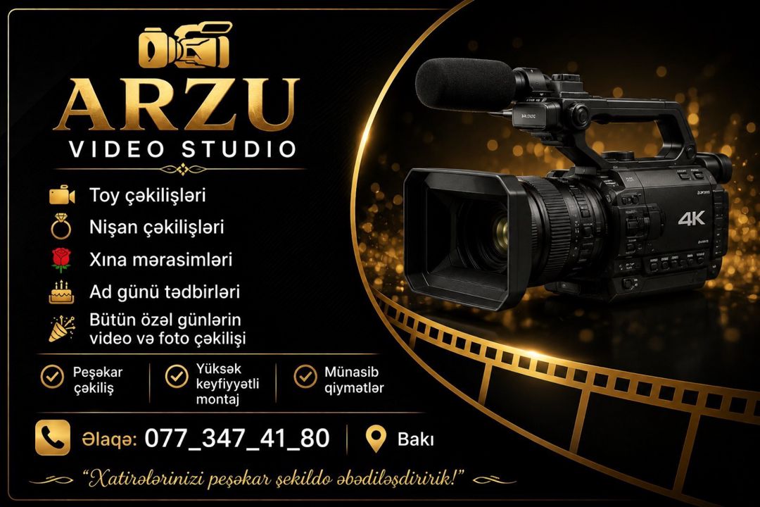 Video çəkiliş xidməti — Mallar, Bakı (3)