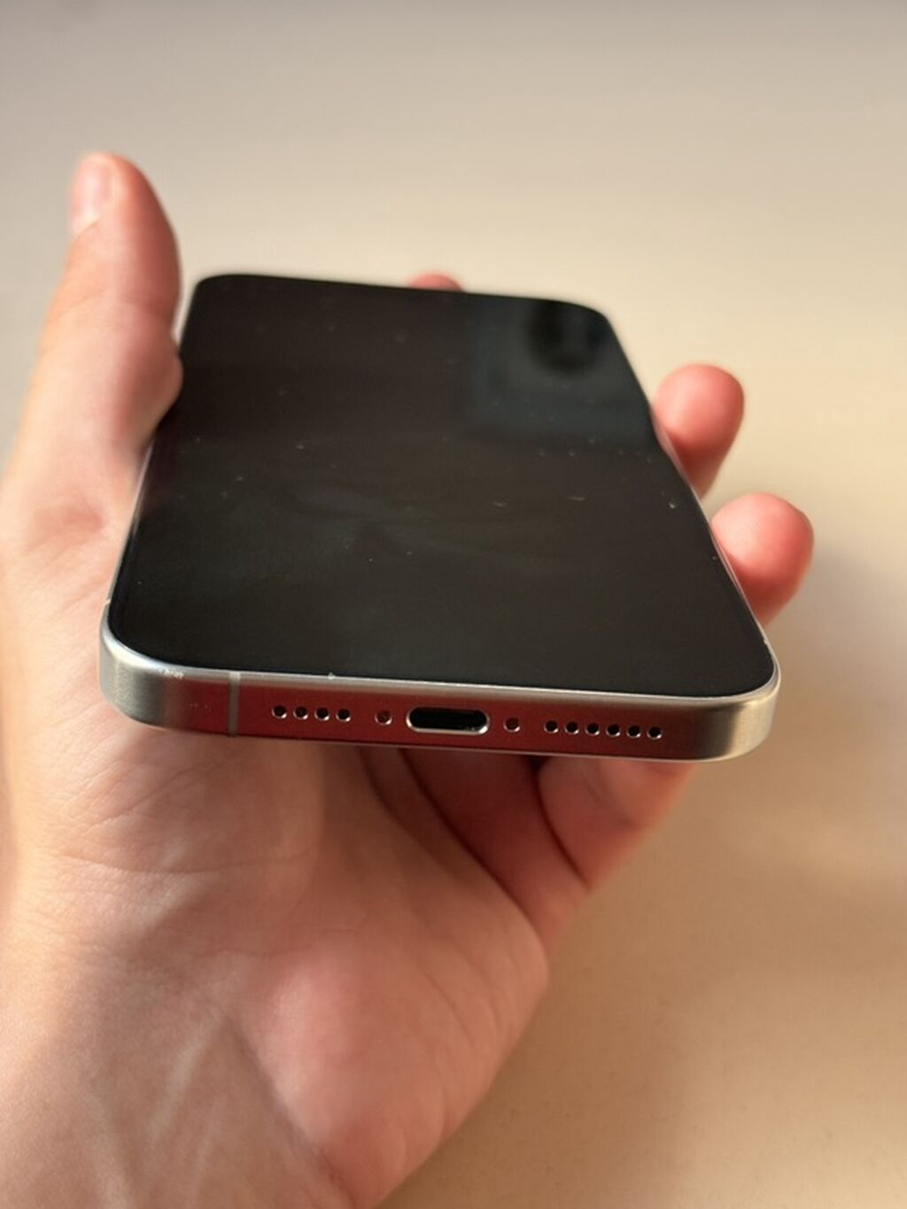 IPhone 15 Pro Max, 256 GB, Gümüşü, Face ID — Apple iPhone, Digah (4)