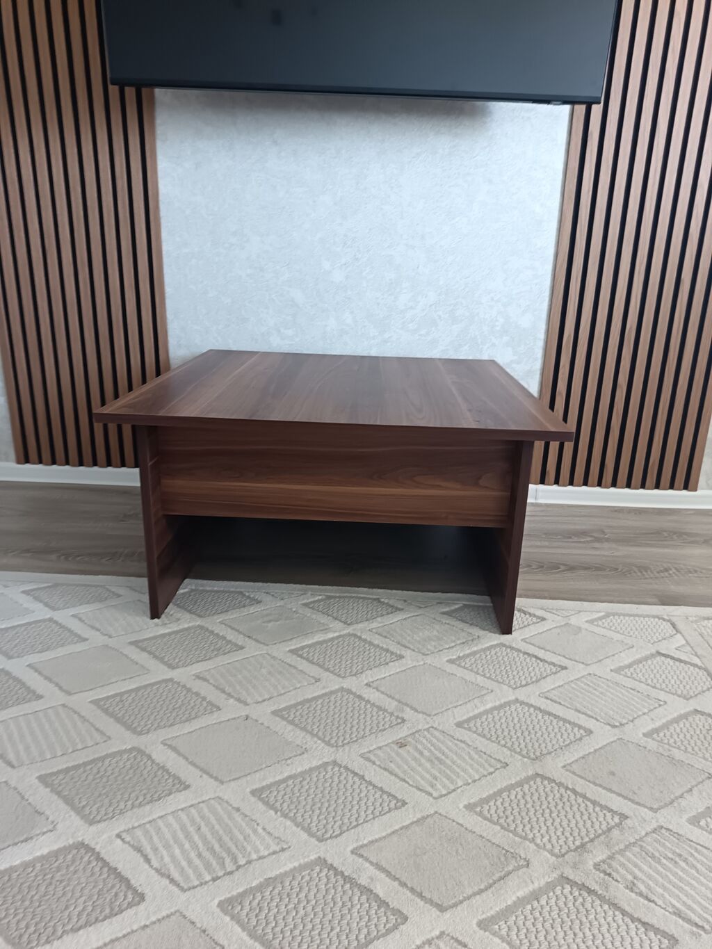 Jurnal masası, İşlənmiş, Açılmayan, MDF, Kvadrat masa — Masalar, Bakı (3)