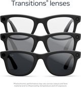 Ray-Ban Meta Wayfarer Gen 2 Matte Black / Transitions Grey — Wtelecome — Elektronika